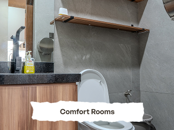 Comfort rooms