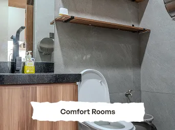 Comfort rooms